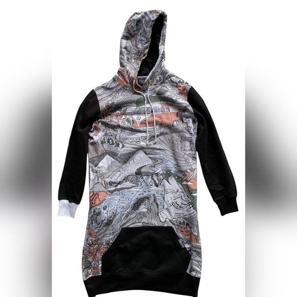 Thuggies Sea to Sky Long Hoodie - Picture 4 of 9